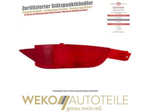 Rückstrahler rechts unten