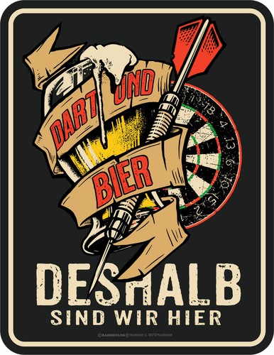 Bier darts hochwertig - darts,