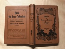 Brauerei Berlin, Jahrbuch der