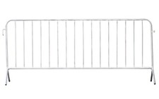 Absperrung Absperrgitter Demogitter Mobilzaun Absperrzaun Light 2,5m 30 Stück