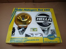 Hella Halogen 140 fog lights Nebelscheinwerfer Oldtimer audi vw porsche mercedes