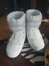 Schneestiefel 40/41 Weiß Neu Warm Winter Chunky Snow Boots