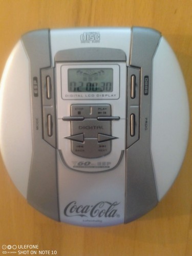 Discman tragbarer player - tragbarer, cd-player
