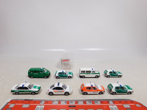 Wiking 7x vw polizei - wiking, h0