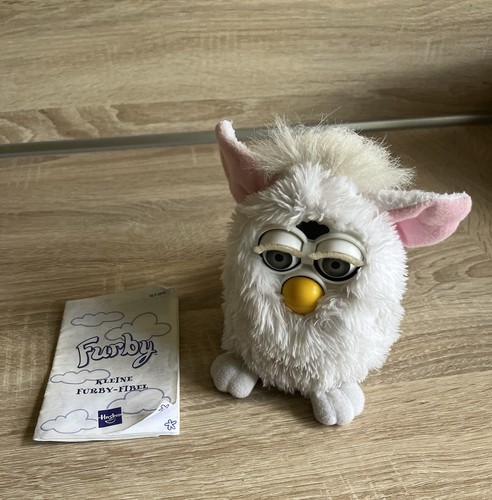 Furby 1998 snowball weiß - 1998, weiß/rosa