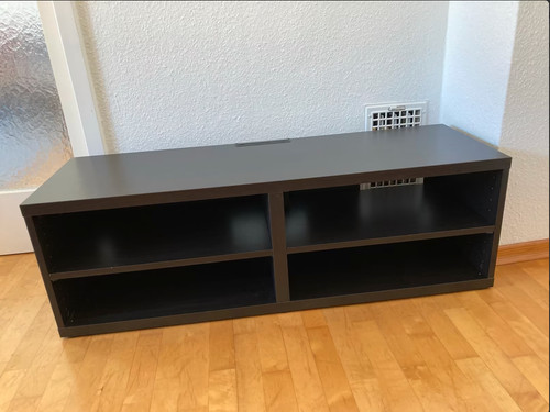 Ikea besta regal - besta, schwarz