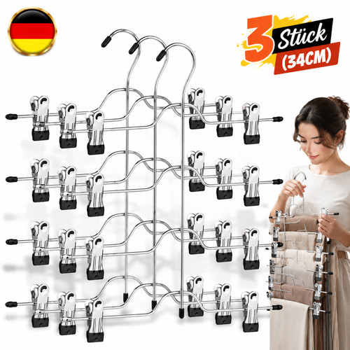 Hosenbügel platzsparend
