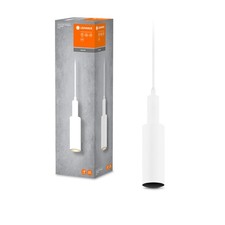 Ledvance Schienensystem Tracklight Pendelleuchte Cylinder Weiß für GU10 Lampen