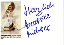 Original Autogramm Beatrice