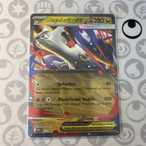 Pokémon mega latias promo - latias, ex
