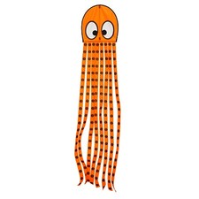 Kinderdrache Wolkenstürmer Einleiner Olli Octopus orange 50 cm x 200 cm