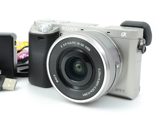 Sony alpha a6000 silber - sony,