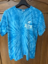 Vintage Tie Dye T-Shirt Blau