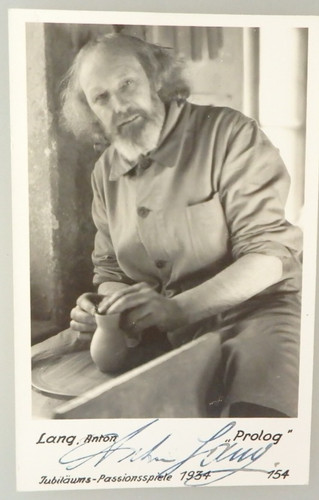 Autogramm anton lang keramik - anton,