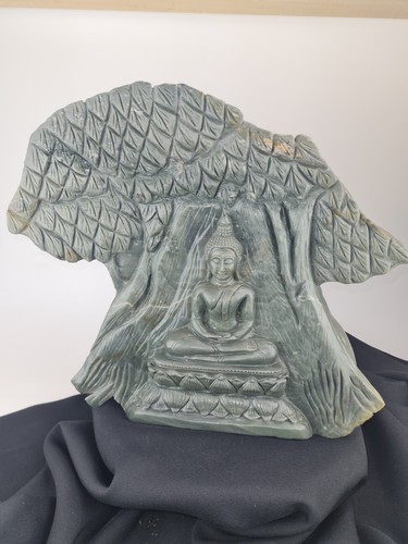 Großer stein buddha relief - stein,