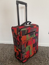 PROTEST Koffer/ Rollkoffer in Größe S/M, pink-orange-grün