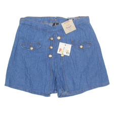 BOLERO Damen Jeans Shorts Blau