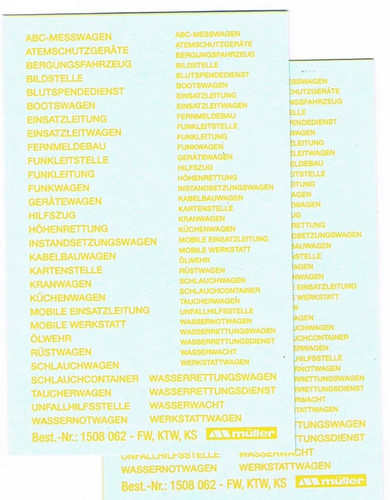 Decals - 1:87,