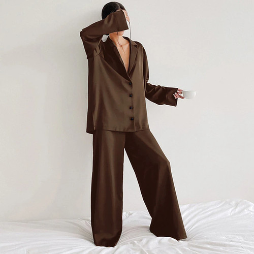 Damen pyjama set ausschnitt - pyjama, v-ausschnitt