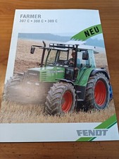 Prospekt Fendt Farmer 307 308 309 Broschüre Traktor Schlepper U