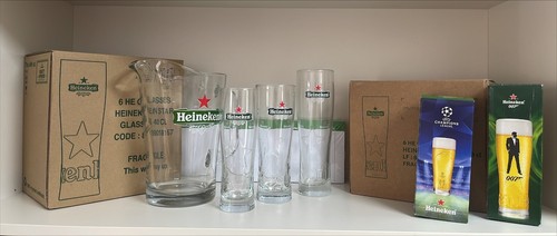 Heineken bier gläser sets - heineken,