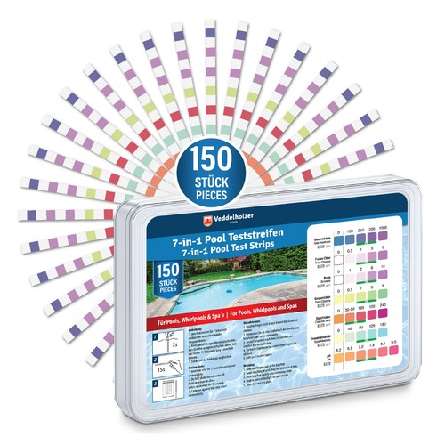 Pool teststreifen 150 - 7-in-1,