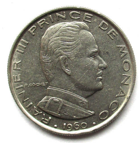 Monaco franken 1960 - 1,