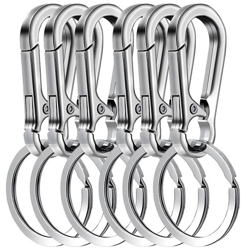 Metall karabiner - 6x,