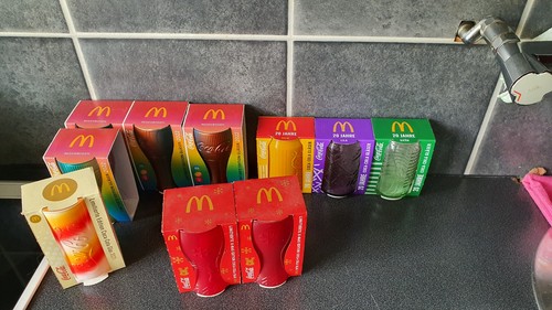 Donalds coka cola gläser - mc,
