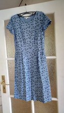 Boden Damenmode Sommerkleid uk8, gebraucht, blau