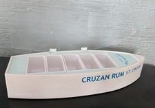 Cruzan Rum White Garnish Boat