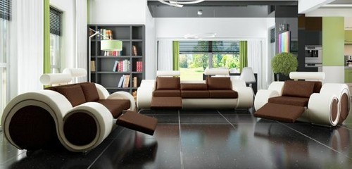 Designer sofagarnitur 2 - sofagarnitur,