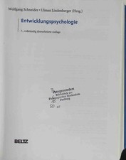 Entwicklungspsychologie