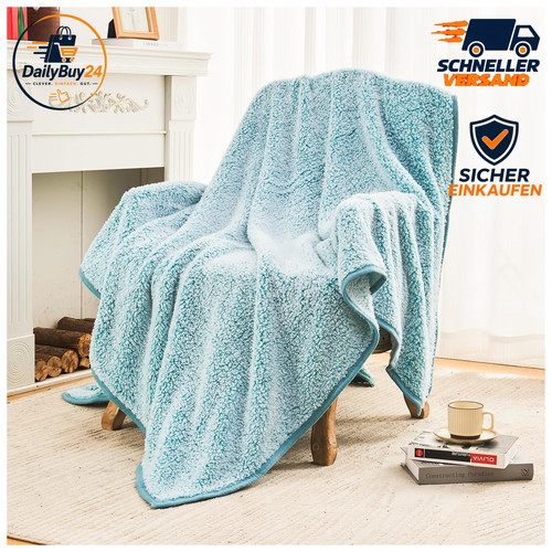 Kuscheldecke sherpa 150x200 - kuscheldecke,
