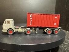 Wiking (Spur H0)   526    LKW    MB  Container - Sattelzug