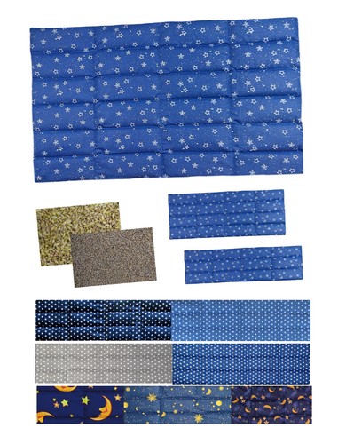 Dinkelkissen sterne - xl,