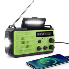 Solar Radio Tragbares AM/FM