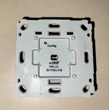 Rollladenaktor für Markenschalter homematic HM-LC-BI1PBU-FM, mit Gira Adapter
