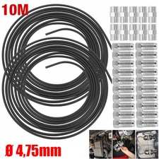 10M Bremsleitung Bremsrohr Stahl Ø 4,75mm + 20 Verschraubungen + 10 Verbinder