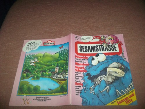 Sesamstrasse comic heft - sesamstrasse,