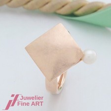 feiner Ring mit Akoya - Zucht-