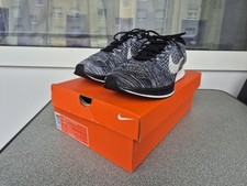 Neuwertig Nike Flyknit Racer Oreo Sneaker Laufschuhe Sport Run Trail Turn OVP