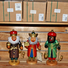 Christian Ulbricht Räuchermänner 3 heilige Könige Kaspar Melchior Balthasar OVP