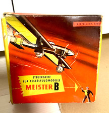 Graupner Fesselflug-Steuergriff „Meister B“ – komplett & OVP Rarität