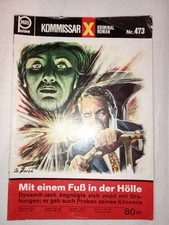 Kommissar X, Erstauflage, Band