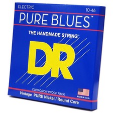 Saiten E-Gitarre DR Strings Pure Blues PHR-10 Medium .010-046 Gitarrensaiten E- 