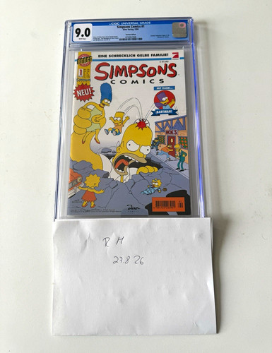 Simpsons comics cgc - comics,