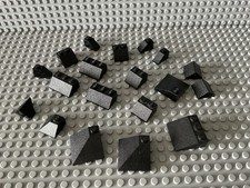 Lego First Dachsteine  Schwarz  City Eisenbahn (B)