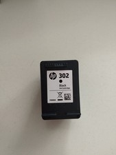 Original HP 302 Black Schwarz  Druckerpatrone  Tintenpatrone  Leer Gebraucht 