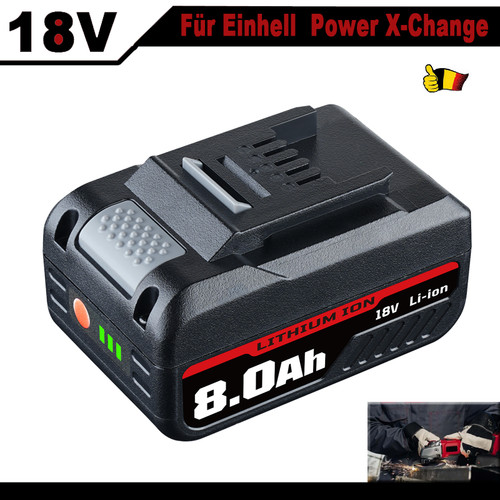 18v 0ah ersatzakku für - 18v, 8,0ah
